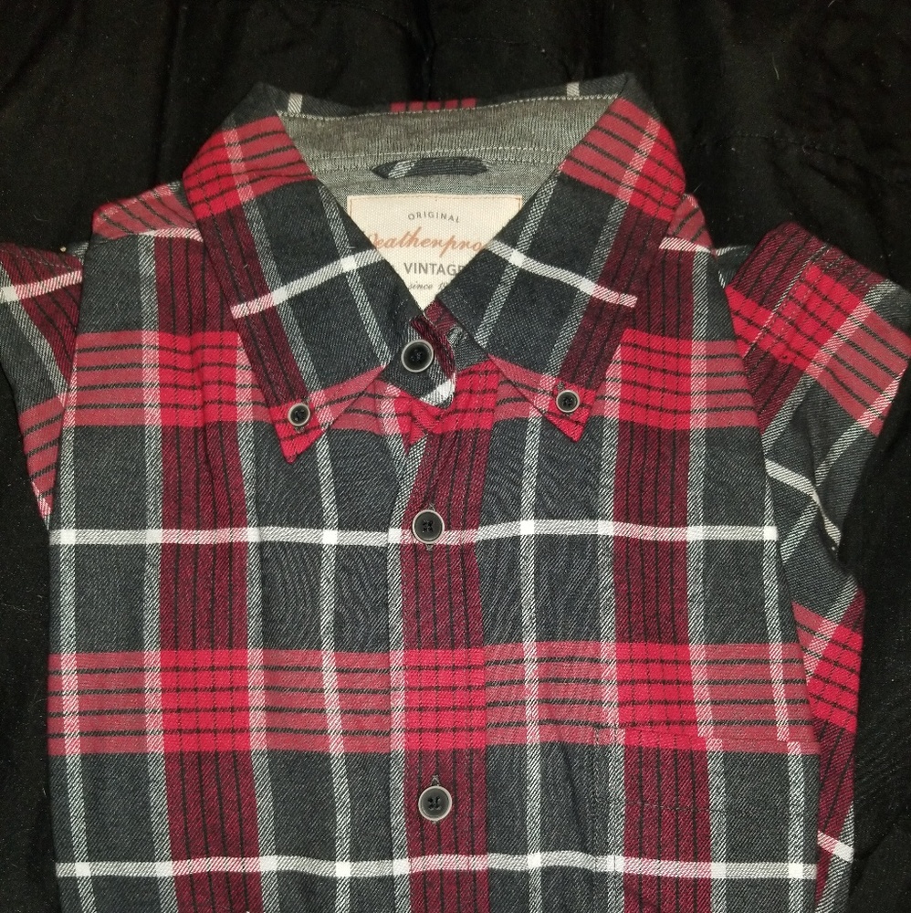 Red and black Flannel